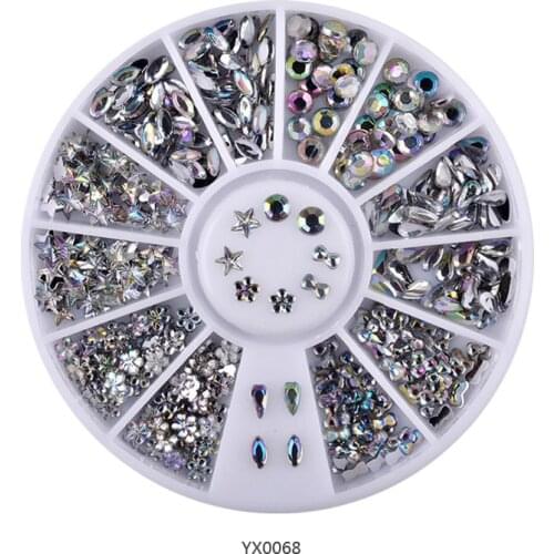 1 Box Of Nail Rhinestones for Nail Decoration Nail Design Nail Art Accessories Nail Art Decorations Nail Jewelry Nail Diamonds