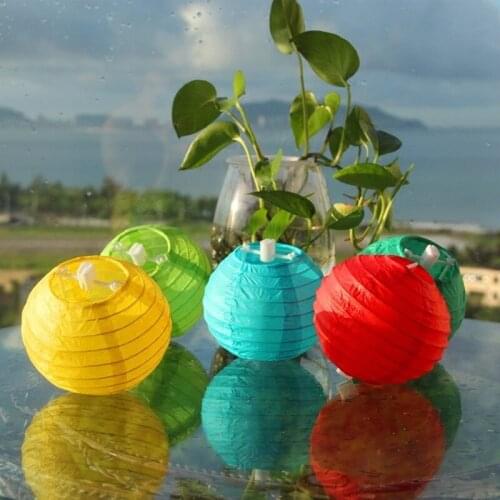 10inch 25cm 1pc Chinese New Year Decoration Round Paper Lantern for Wedding Party Decoration Holiday Supplies Paper Lamp