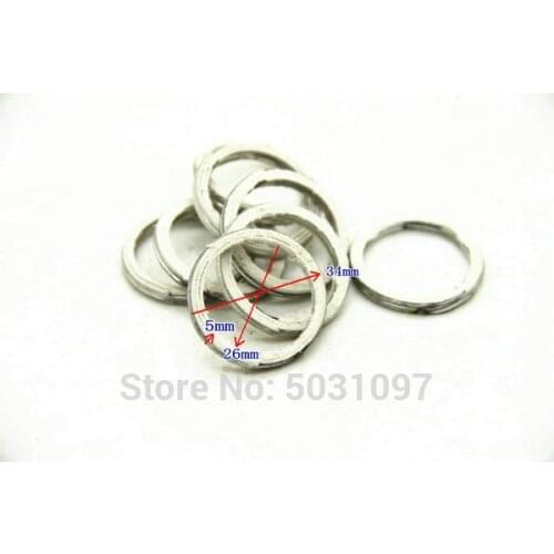 4PCS Motorcycle Universal Accessories Scooter Exhaust Pipe Seal For Honda DIO/ZX AF18-28 JOG50 90 Exhaust Seal
