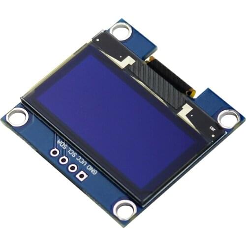 4PIN 1.3" 1.3 inch IIC I2C Serial 128x64 SSH1106 OLED LCD Display White Screen Module For Arduino 12864 LCD Screen Board 4 PIN