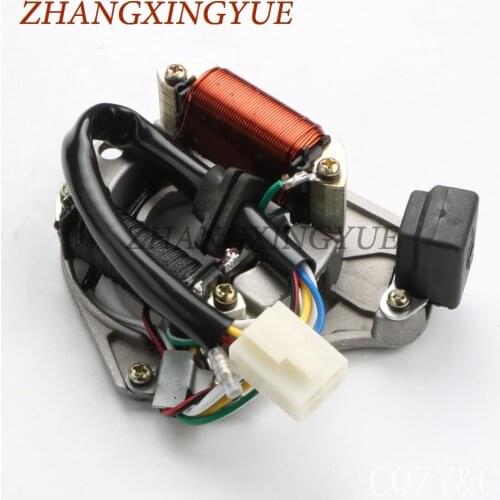 ATV Quad STATOR IGNITION MAGNETO PLATE 50 110 125 110cc chinese 2 coil