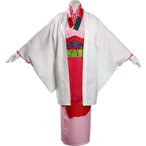 Brdwn Toilet Bound Hanako kun Womens Yako Cosplay Costume Japanese Kimono Suit