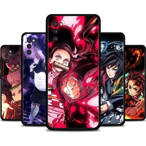 Demon Slayer Kimetsu No Yaiba Shell For Samsung Galaxy A71 A52 A51 A91 A72 A42 A41 A32 A31 A21s A21 A12 A11 A02s Cover Case