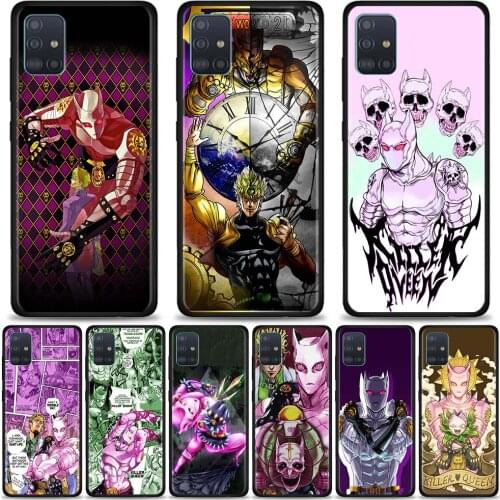 Phone Case For Coque Samsung Galaxy A41 A51 A71 A10 A20E S A21 A31 A70 A80 A90 Anime JoJo Killer Queen