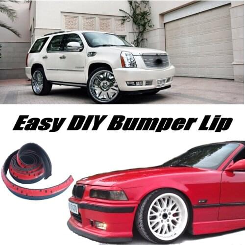 Bumper Lip Deflector Lips For Cadillac Escalade GTM 800 900 K2XL Front Spoiler Skirt For Car Tuning / Body Kit / Strip