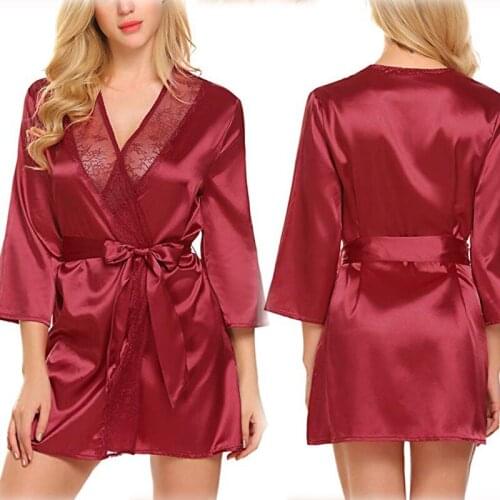 2XL New Robe Sets Womens Pajamas Sexy Nightgown Home Clothes Dressing Gown Kimono Sleepwear Wedding Dress Pijama Morning Robe