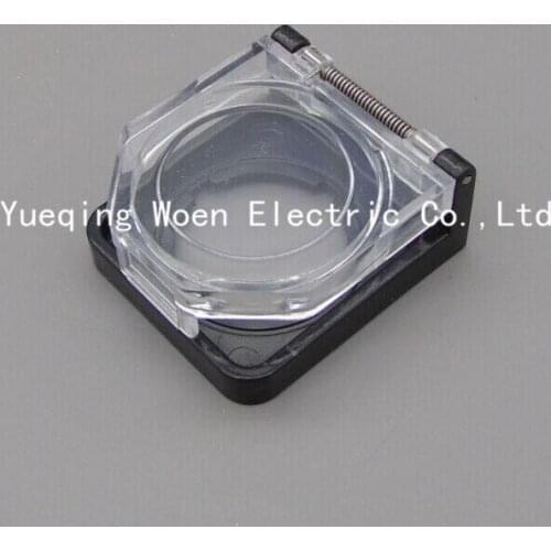 Button switch signal lamp shield button switch accessories accessories dust-proof cover opening button 22mm