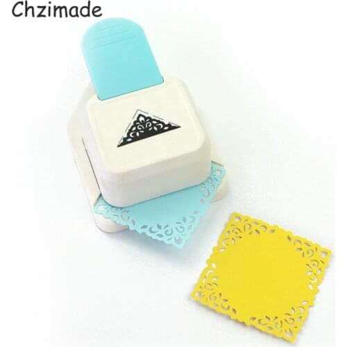 Chzimade Triangle Shaped Large Corner Paper Cutting Machine Punch Card Photo Cutter Tool Border Puncher Scrapbooking Crafts