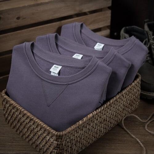 Fleece Mens Hoodies Long-sleeved Lovers Shirt Hoodie O-Neck Casual Plus Velvet Thick Mens Cotton Warm Loose Student