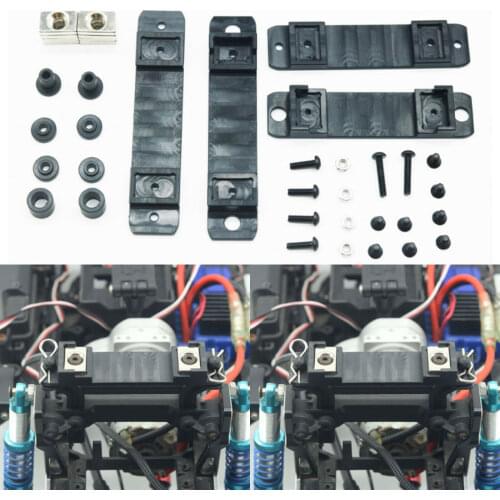 Invisible Car Shell Column Magnetic Body Post Mount for 1/10 TRAXXAS TRX4 TRX-4 Defender Bronco Upgrade Parts Accessories