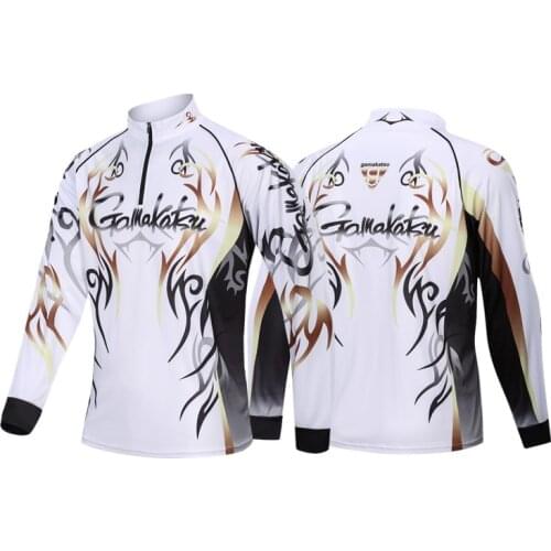 New Outdoo Men Fishing Shirts Outdoor Sport Long Sleeve Breathable Hiking Cycling Fishing Clothes Quick Dry Fishing Jackets