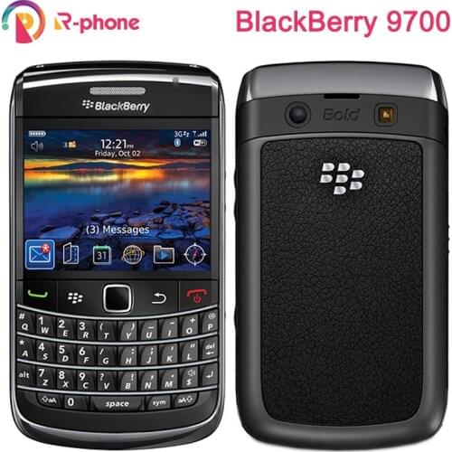 Original Blackberry Bold 9700 Unlocked Mobile Phone 5MP 3G WIFI GPS Bluetooth Qwerty Keypad Refurbished Phone
