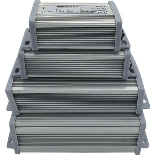 Led Driver Transformer Adapter Power Supply AC220V to DC12V 60W- 350W Rainproof Electronic outdoor led strip lamp