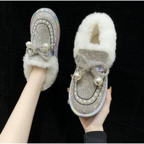 2020 Ankle Boots for Woman Comfortable Winter Ladies Shoes Fashion Bowknot Mixed Colors Snow Boots Women Womens Leather Boots