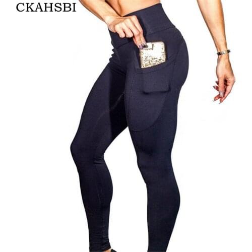 CKAHSBI Lady Yoga Fitness Leggings Running Legging Gym Stretch Sport High Waist Pants Sports Trousers Patchwork Black Yoga Pants