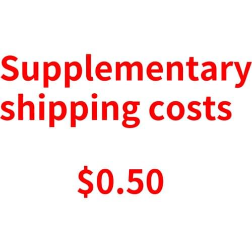0.50 Supplementary shipping costs