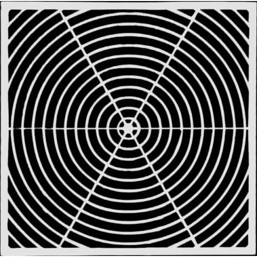 13*13 Cobweb Plastic Layering Stencils for DIY Scrapbooking/photo album Decorative Embossing DIY Paper Cards Crafts