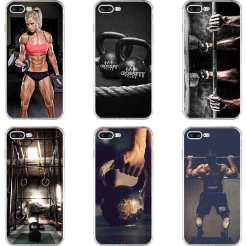 91H Crossfit Mode Soft TPU Silicone Cover Case For Apple iPhone 6 6s 7 8 plus Case