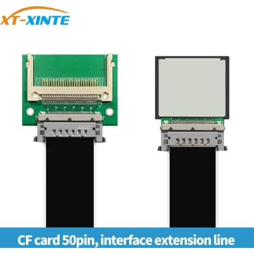 CF Card Extender Cord 50Pin Interface Extension Cable Adapter Industrial Control Machine Tool Equipment Digital Storage Card