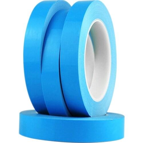 25m Blue Film Thermally Conductive Double-sided Tape For LED CPU GPU Heatsink Insulation Multifunctional Heat-adhesive Tape