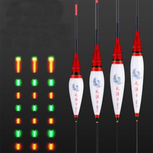 Electronic Fishing Float With battery Special Light LED Luminous Floats High Brightness Fishing Bobbers High Sensible Floats