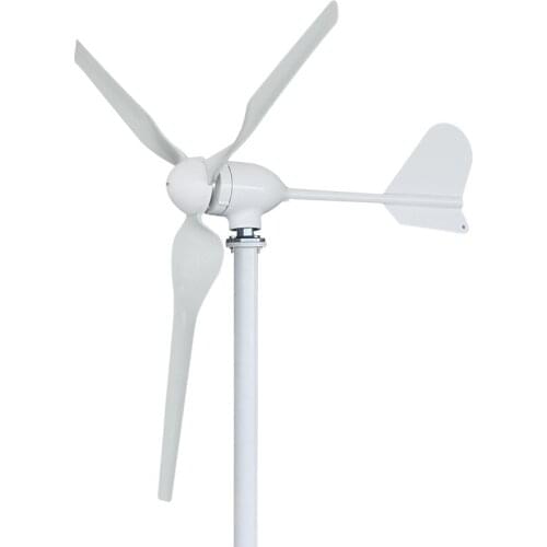 HAWT 800W rated power 600w windmill with 12v/24v automatic recognition MPPT 12v 24v AUTO hybrid controller