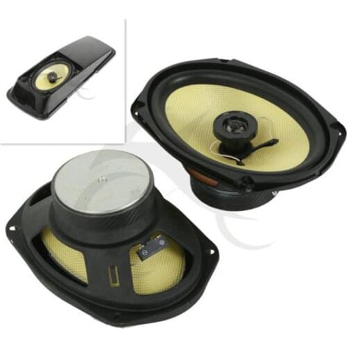 Motorcycle 6" x 9" Saddlebag Speakers For Harley Touring Models Electra Street Tour Glide Road King 93-13