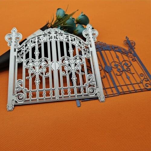 Metal Carbon Steel Cutting Knife Mold Gate Shape Childrens Intelligence Development Scrapbook Craft 14.4 X 12.7 Cm