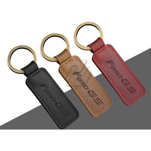 Motorcycle Cowhide Keychain Key Ring Case for BMW Motorrad F850GS F850 GS