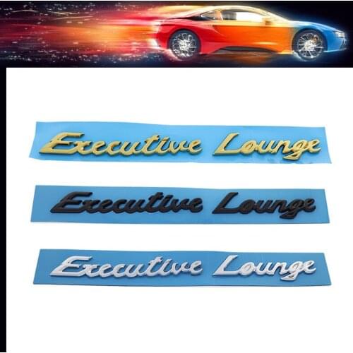 3D Premium Executive Lounge car Engine Hood Fender trunk Tail Rear Nameplate Decal Emblem Badge Sticker for ALPHARD VELLFIRE V6