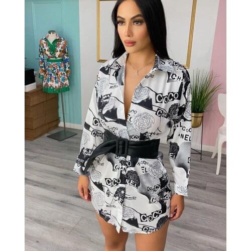 VAZN 2020 New Plus Size Sweet Sexy Club Chiffon Dress Young Free Special Open Full Sleeve Women Straight Maxi Dress