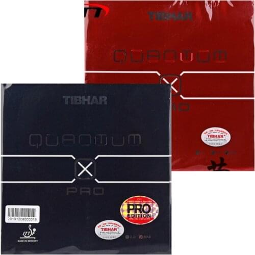 Original Tibhar quantum x pro edition table tennis rubber sticky rubber fast attack with loop ping pong game