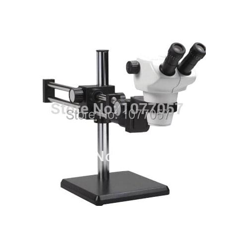 Factory Direct Sale ,Top Qaulity 4x-50x Low Power Dual Boom stand zoom Stereo Microscope ,Well sold In EU , USA