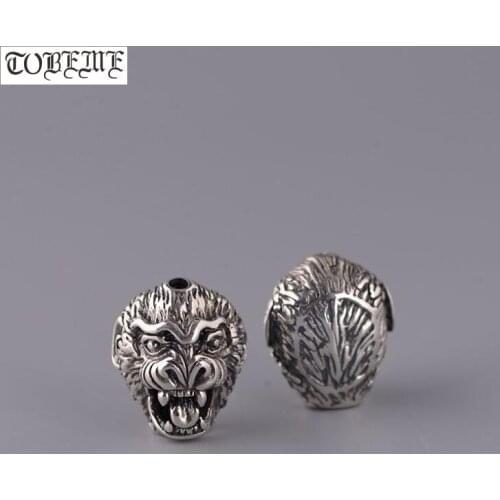Handmade 925 Silver Jewelry Beads Monkey Bead DIY Jewelry Beads Jewelry Findings Jewelry Accessories