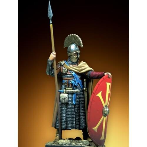Assembly Unpainted Scale 1/32 54mm ancient Infantry warrior 54mm figure Historical Resin Model