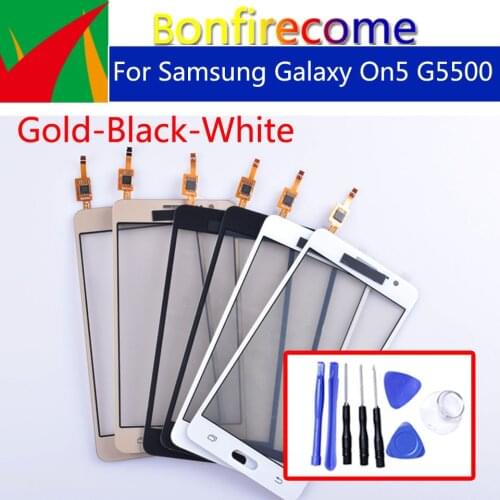 5.0"For Samsung Galaxy On5 G5500 G550 G550FY Touch Screen Panel Sensor Digitizer Glass Touchscreen NO LCD