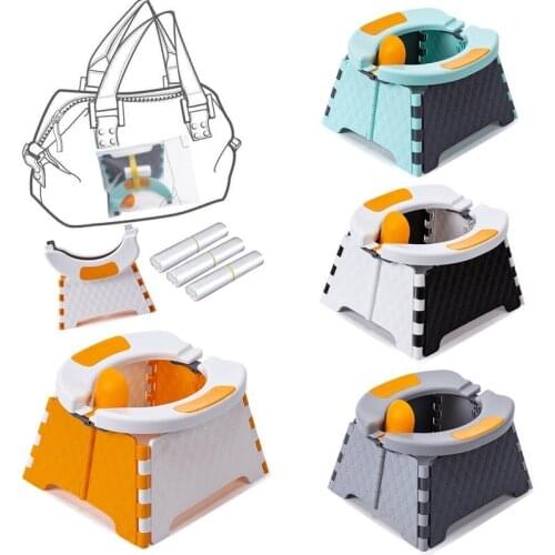 Foldable Baby Potty Baby Toilet Car Potty Child Pot Training Girls Boy Simulation Toilet Kids Chair Toilet Seat Childrens Pot