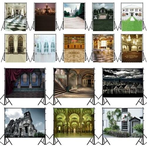WHISM Non-woven base acrylic printing home decoration painting 5X7 Feet church wedding theme photography background cloth
