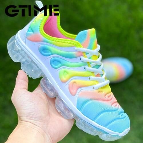 2020 Women Sneakers Summer Flat Outdoor Sports Shoes Multicolor Leisure Comfortable Lace Up Plus Size Flat Shoe Platform Shoes