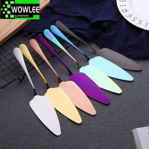 1Pc Stainless Steel Cake Shovel Knife Pie Pizza Cheese Server Divider Knives Baking Tools