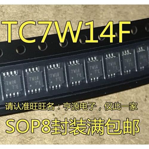10PCS TC7W14FU TC7W14F TC7W14 7W14 7W14F