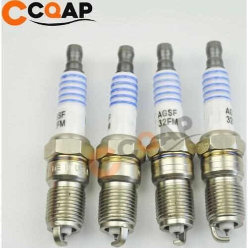 4 PCS SP-500 SP 500 AGSF22FM Platinum Spark Plug For Ford Aerostar EXP Escort Explorer Ranger Taurus SportTrac Mercury SP500