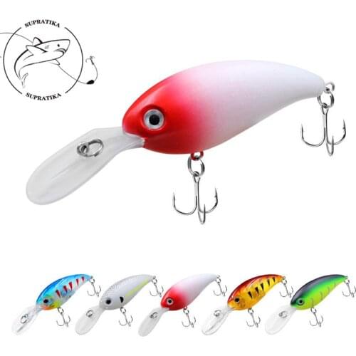 Bionic Crank10cm/15g Freshwater Plastic Fishing Bait Diving depth 1-2M Professional Anti-Corrosion Fishing Lure Hard Bait