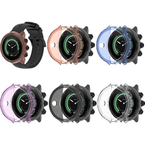 TPU Case Covers Protector Frame Fashionable Dial Wristwatch Present for Suunto 9 Baro Spartan Sport Wrist HR Baro