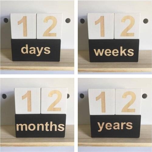 Wooden Houten Alphabet Letter Blokken Home Decorer For Wedding Birthday Decorer White Pink Gray