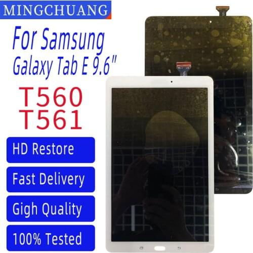 For Samsung 9.6" GALAXY Tab E 9.6 SM-T560 T560 SM-T561 LCD Screen Display Touch Screen Digitizer Assembly Screen Digitizer