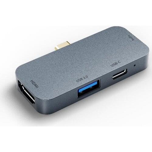 Type-c to HDMI 60W PD Docking Station Adapter USB-C Hub Multi-function Extension Dock Hub