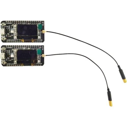 Two pieces CubeCell GPS-6502 ASR6502 LoRa GPS node /LoRaWAN node applications for arduino with Antenna,Pair of packages