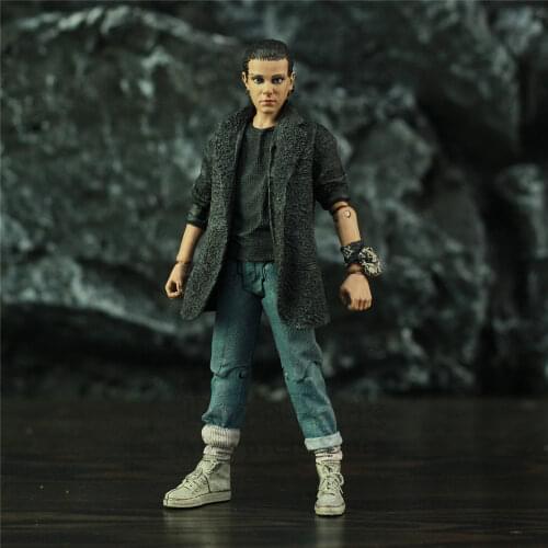 Stranger Things Eleven WILL LUCAS MIKE DUSTIN 7" Action Figure From Original Mcfarlane Toys TV Netflix Series Doll Collectible