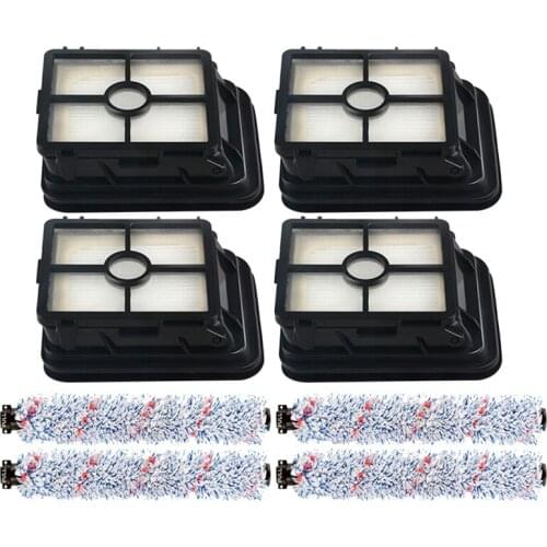 Hepa Filter Roll Brush for Bissell Crosswave 1785 1866 1868 2303 2305 2306 Series Vacuum Cleaner Floor Pet Carpet Brush